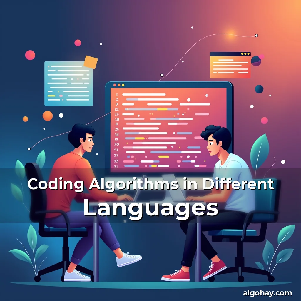 Coding Algorithms in Different Languages